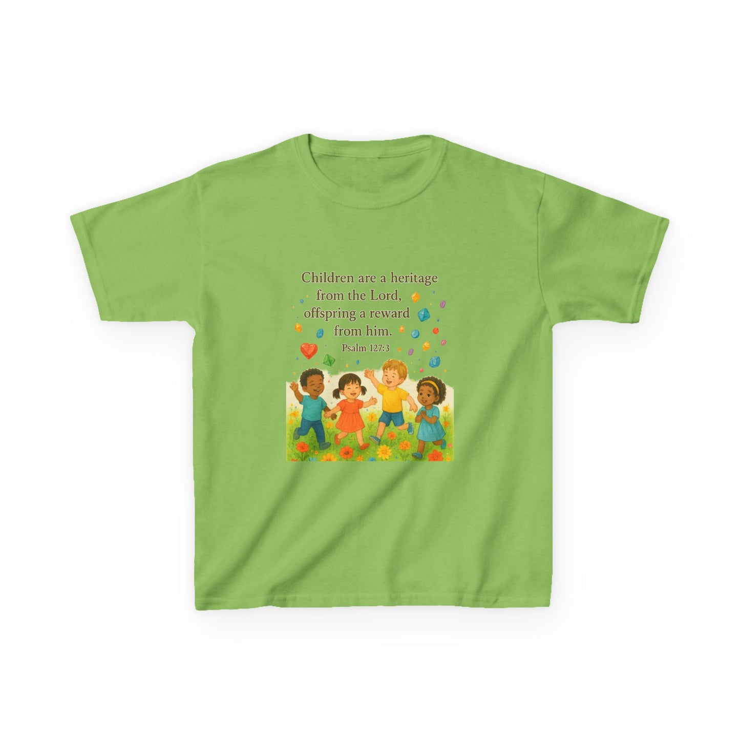 Kids Inspirational Tee - Children Shirt, Faith-Based Kids Apparel, Cute Gift for Birthdays, Family Gatherings, Church Events