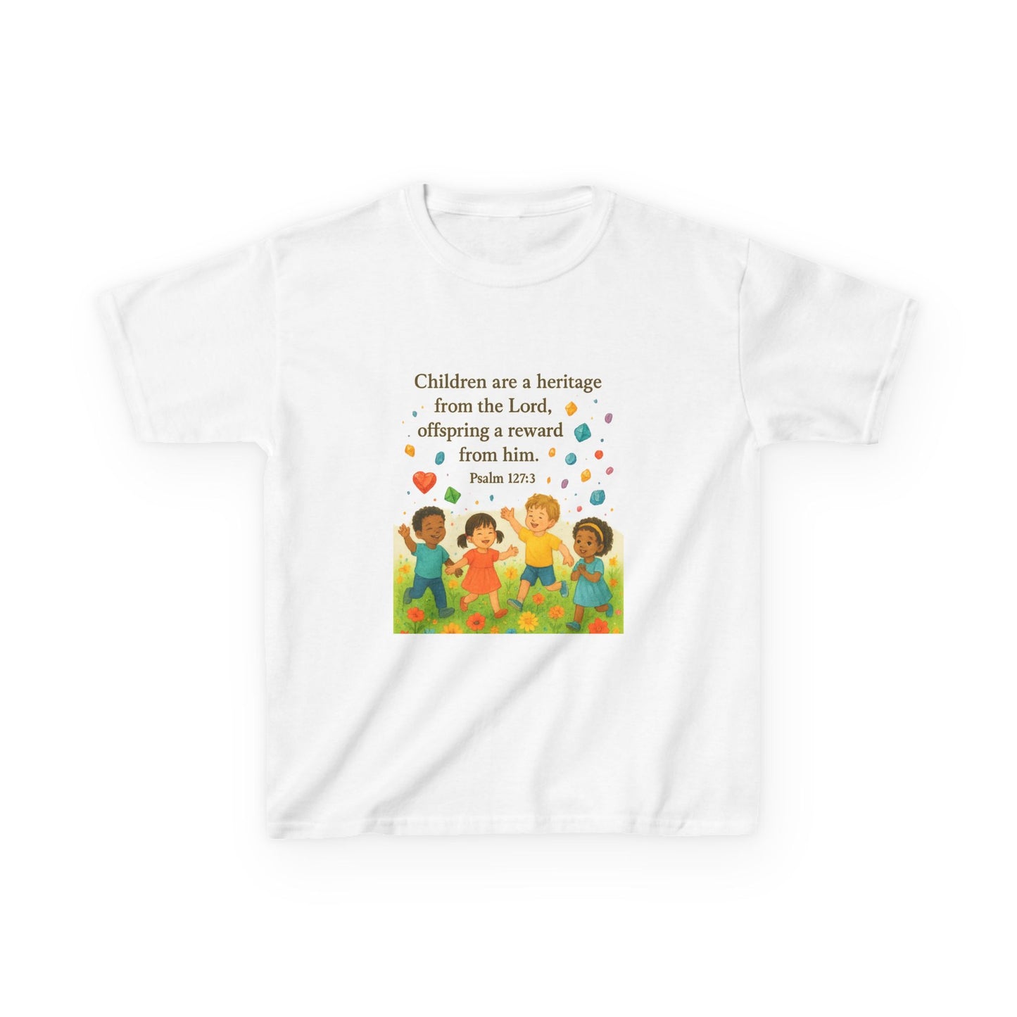 Kids Inspirational Tee - Children Shirt, Faith-Based Kids Apparel, Cute Gift for Birthdays, Family Gatherings, Church Events