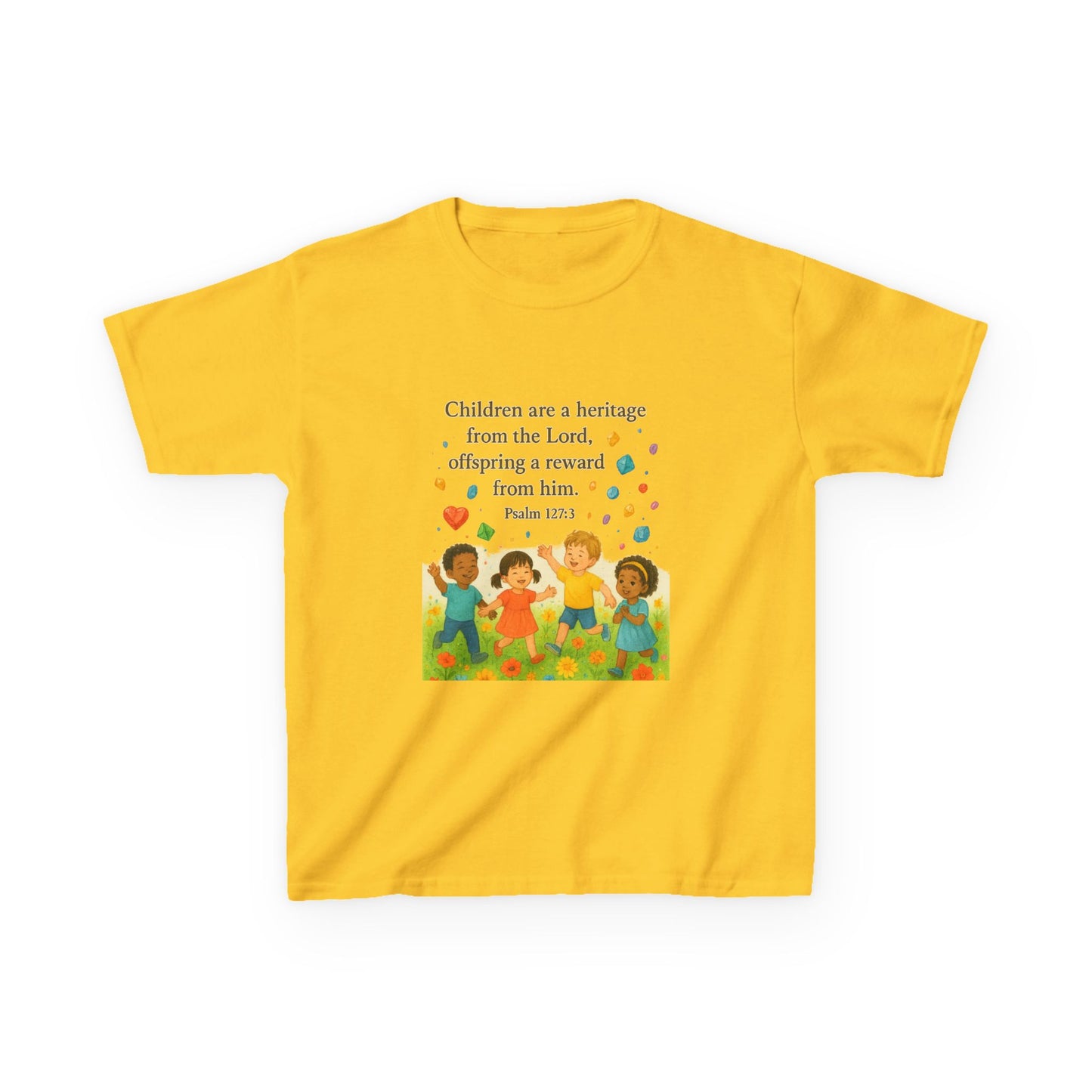 Kids Inspirational Tee - Children Shirt, Faith-Based Kids Apparel, Cute Gift for Birthdays, Family Gatherings, Church Events