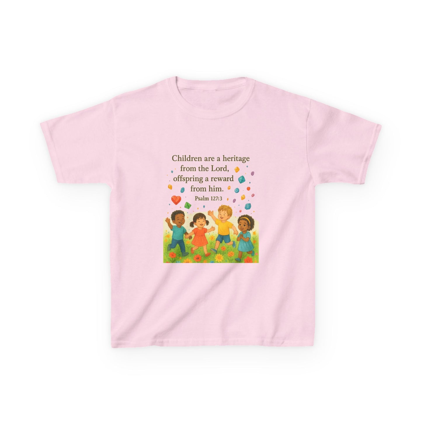 Kids Inspirational Tee - Children Shirt, Faith-Based Kids Apparel, Cute Gift for Birthdays, Family Gatherings, Church Events