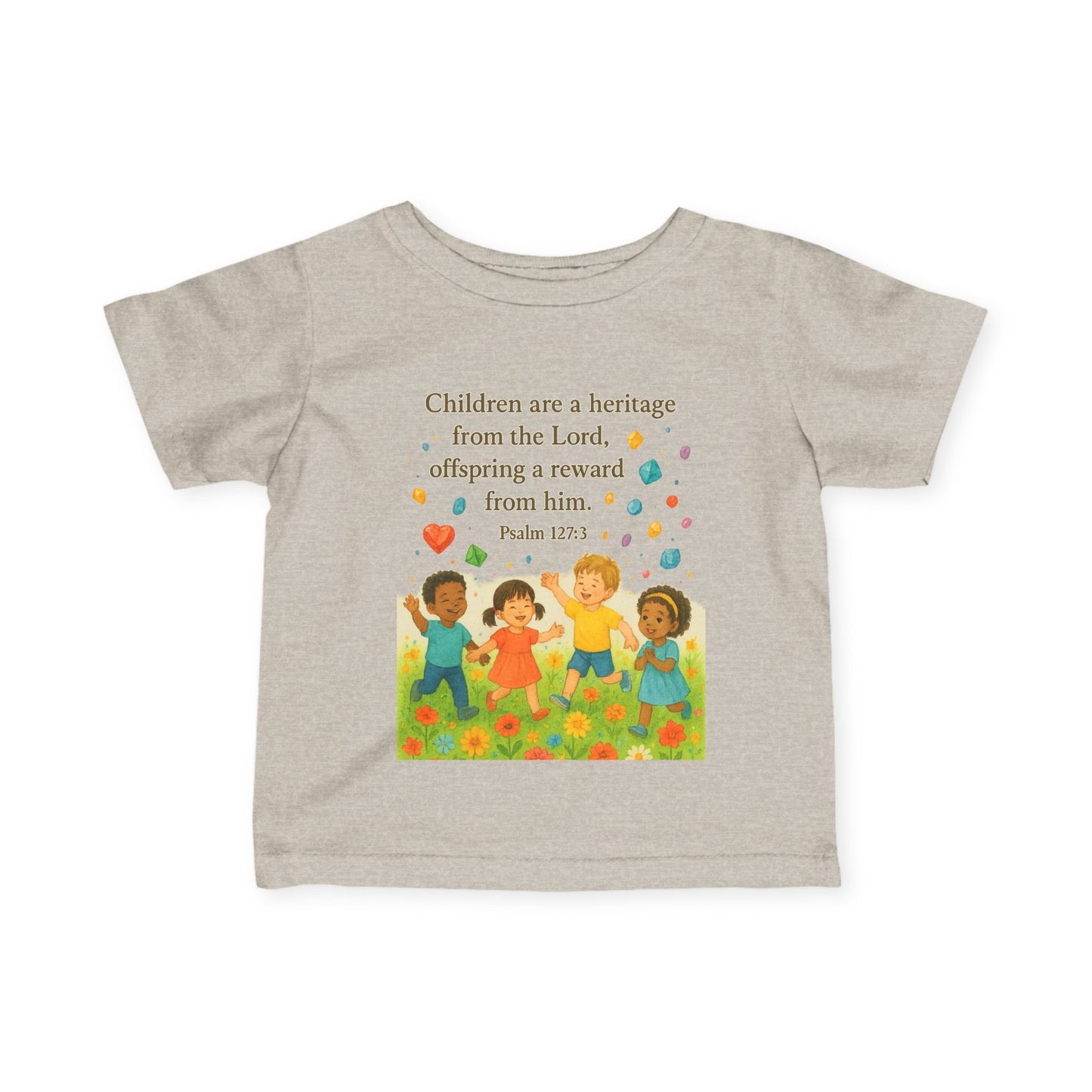 Children's T-Shirt, Bible Verse Shirt, Infant T-Shirt, Christian Kids Apparel, Baby Gift, Toddler Shirt
