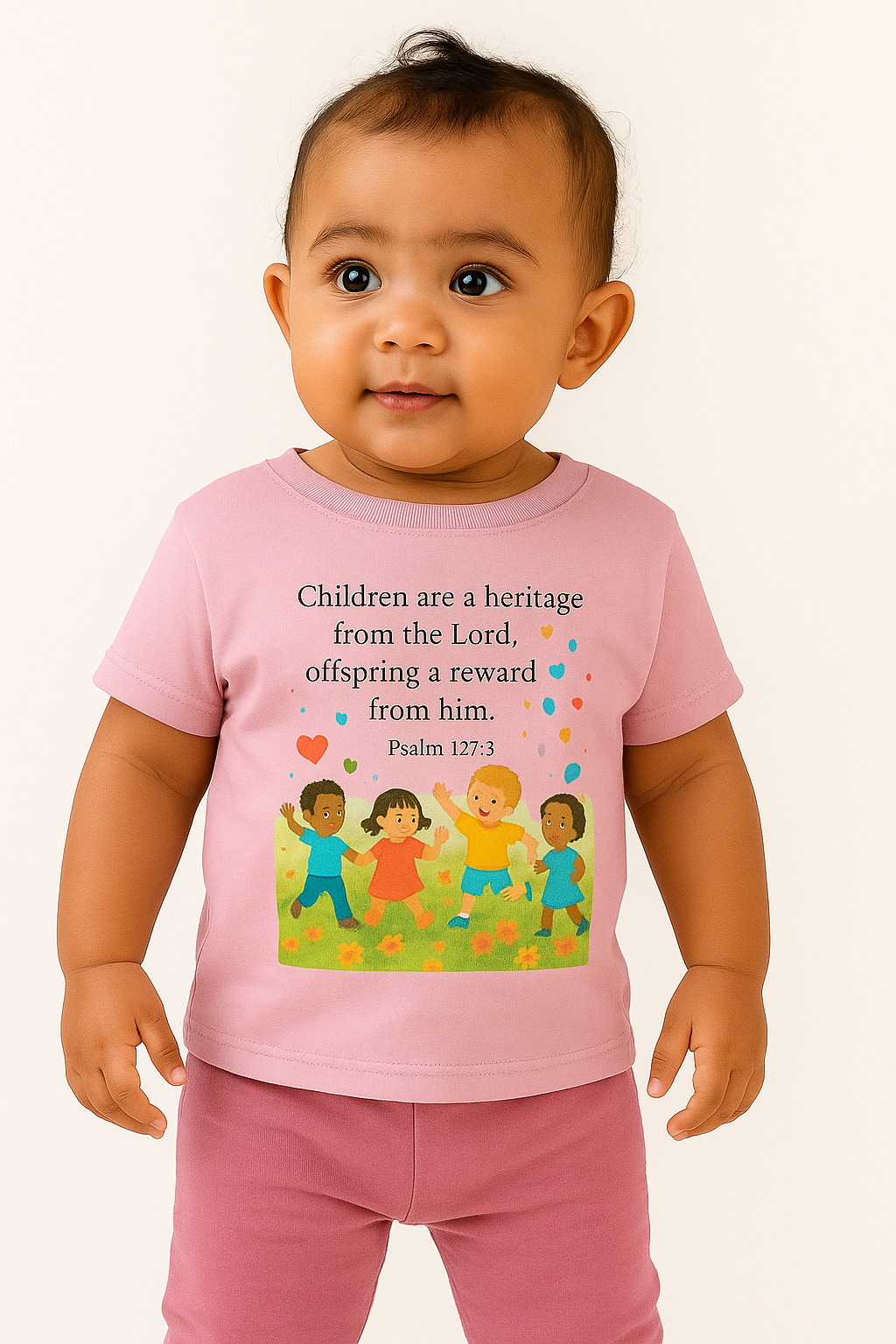Children's T-Shirt, Bible Verse Shirt, Infant T-Shirt, Christian Kids Apparel, Baby Gift, Toddler Shirt
