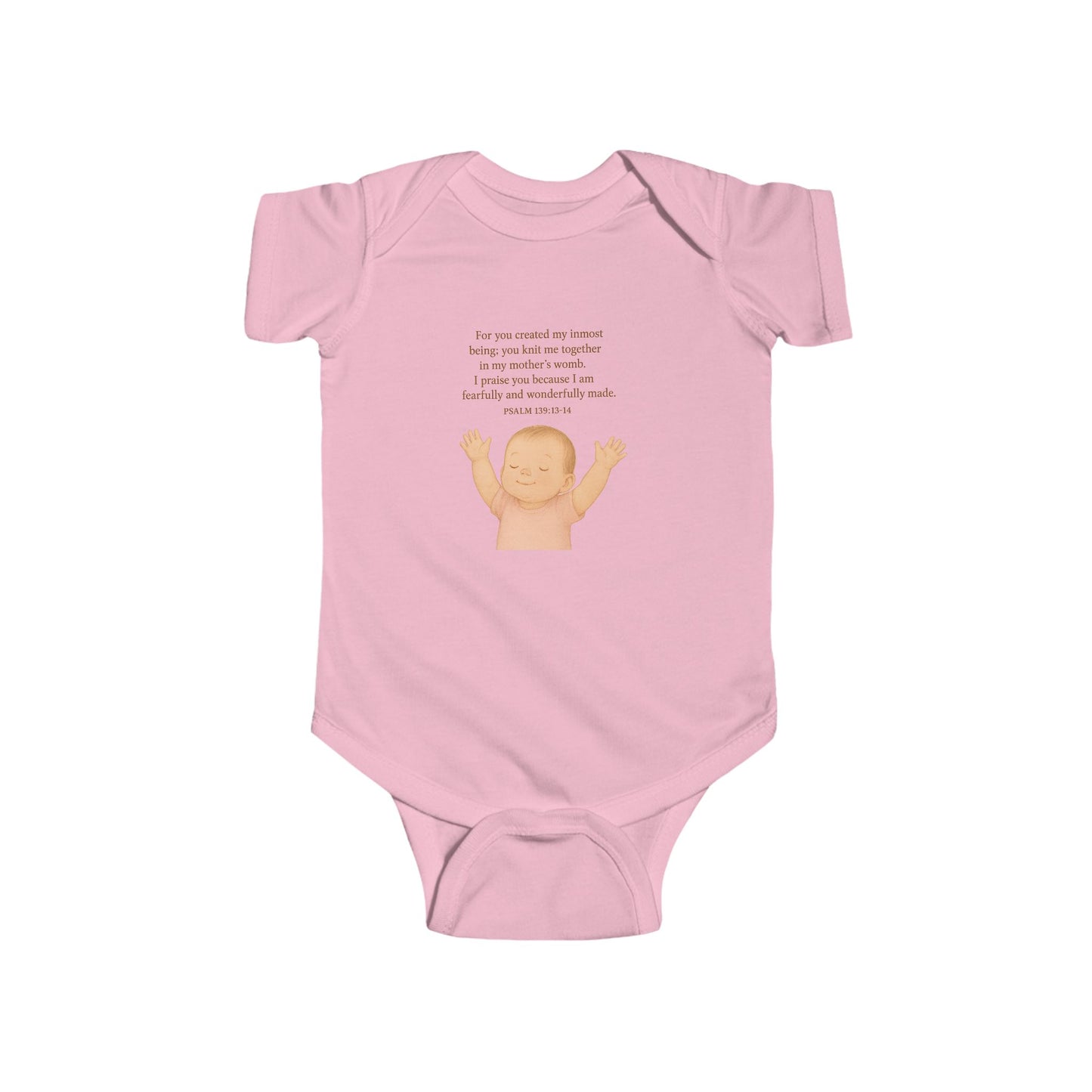 Cute Unisex Baby Onesie with Cheerful Design, Infant Outfit, Baby Shower Gift