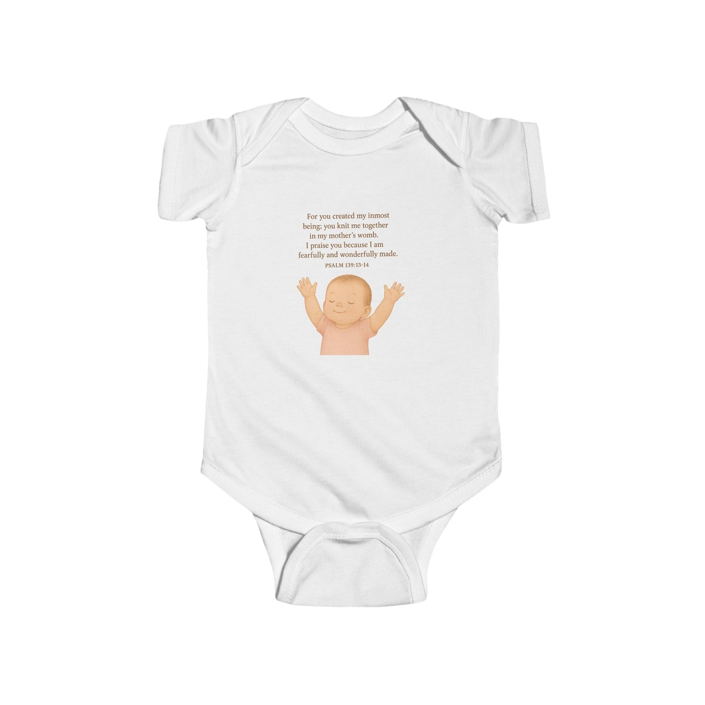 Cute Unisex Baby Onesie with Cheerful Design, Infant Outfit, Baby Shower Gift