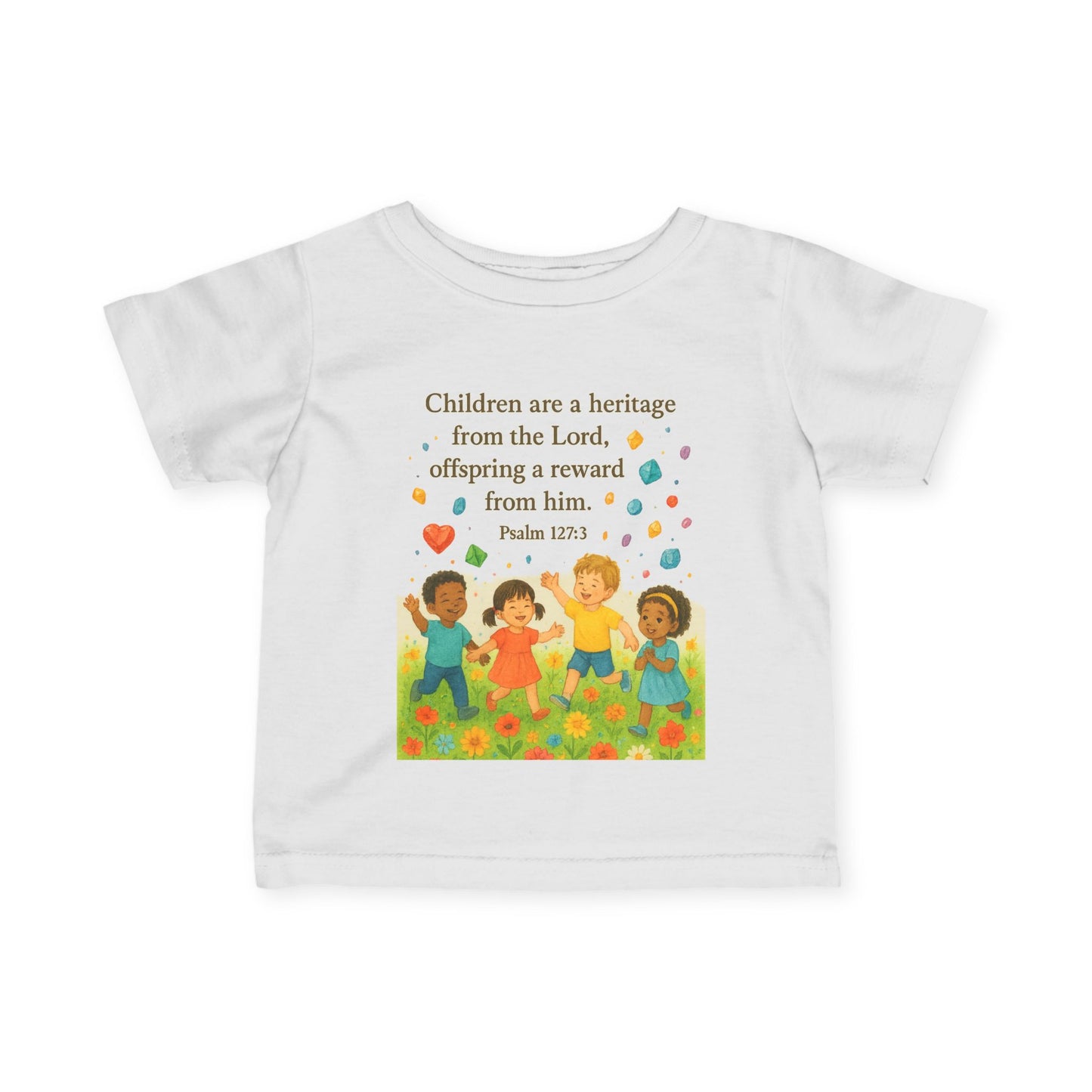 Children's T-Shirt, Bible Verse Shirt, Infant T-Shirt, Christian Kids Apparel, Baby Gift, Toddler Shirt