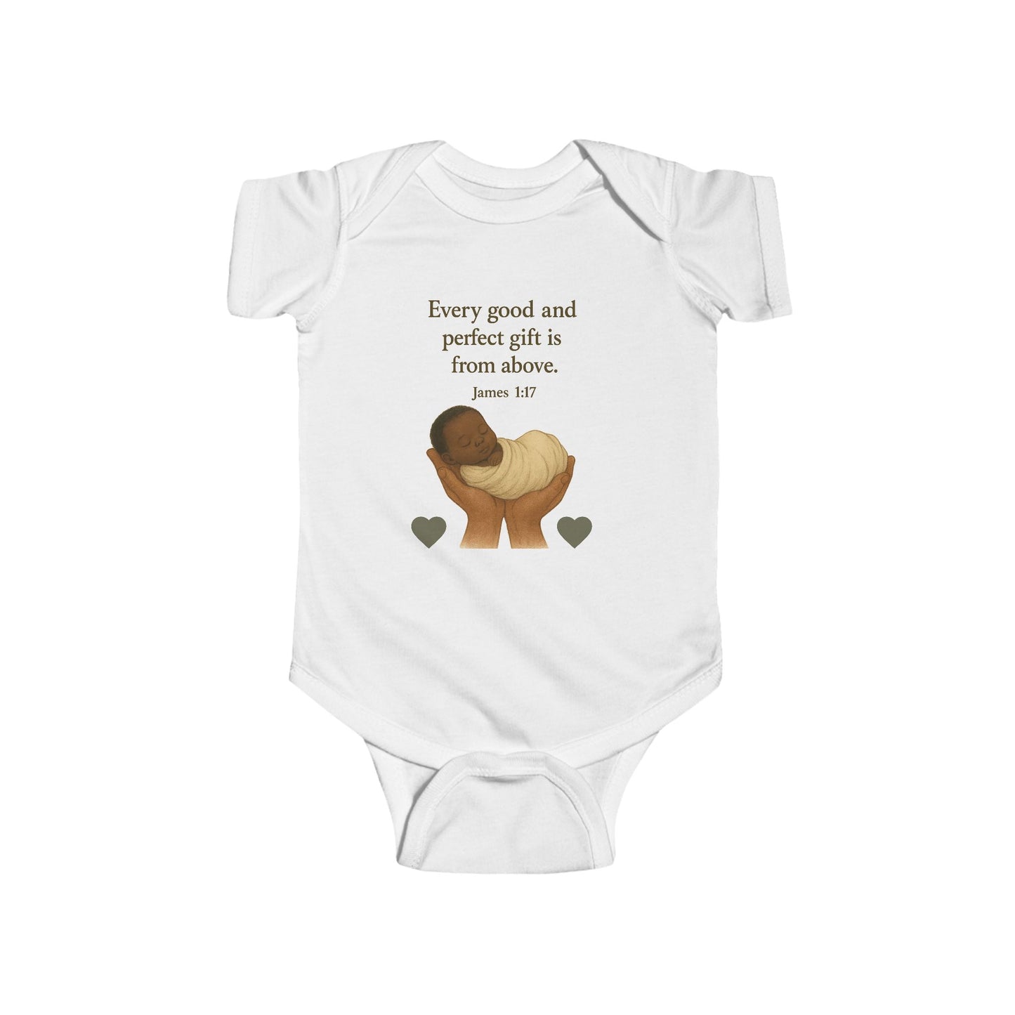 Cute Inspirational Infant outfit, Baby Gift, Newborn Clothes, Toddler Outfit, Baby Shower Gift, Faith-Based Apparel