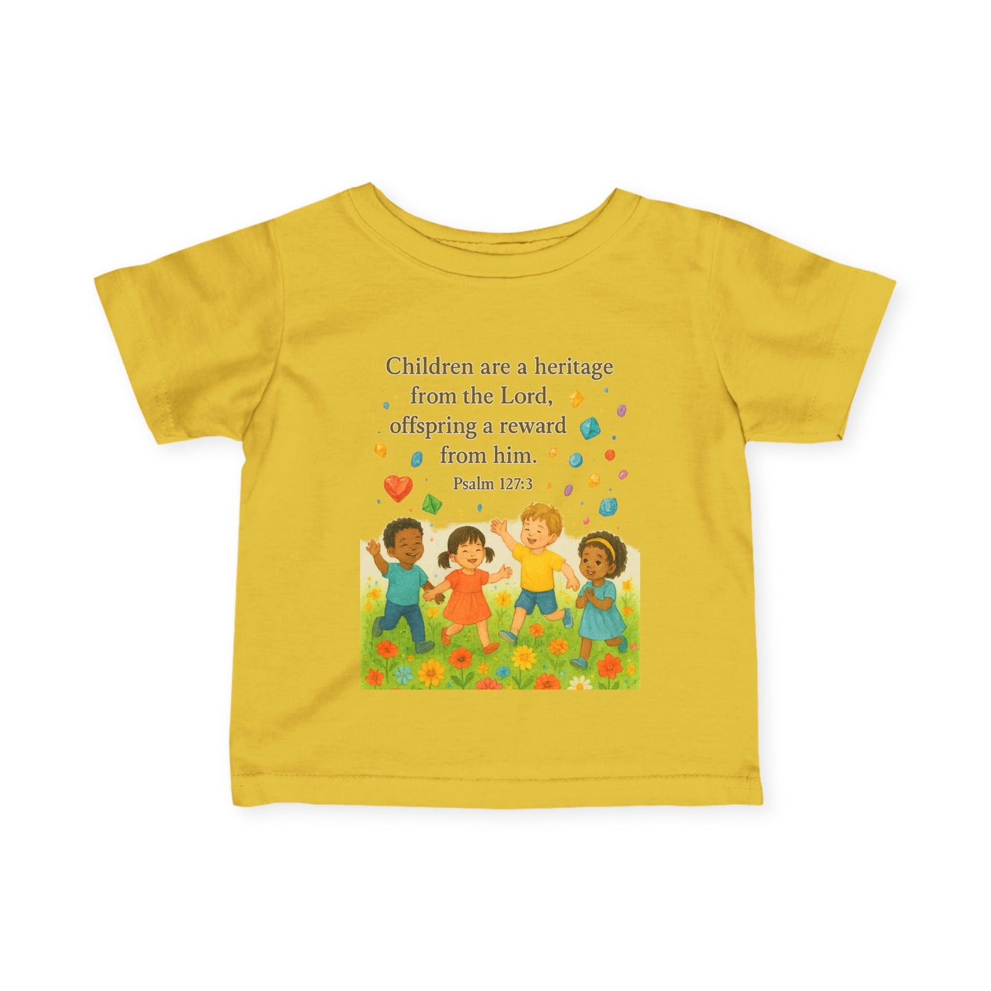 Children's T-Shirt, Bible Verse Shirt, Infant T-Shirt, Christian Kids Apparel, Baby Gift, Toddler Shirt